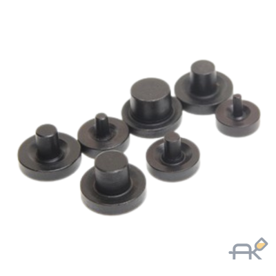 Комплект адаптеров для развальцовки трубок 7шт(3/16.1/4.5/16.3/8.7/16.1/2.5/8) (F-656-P)